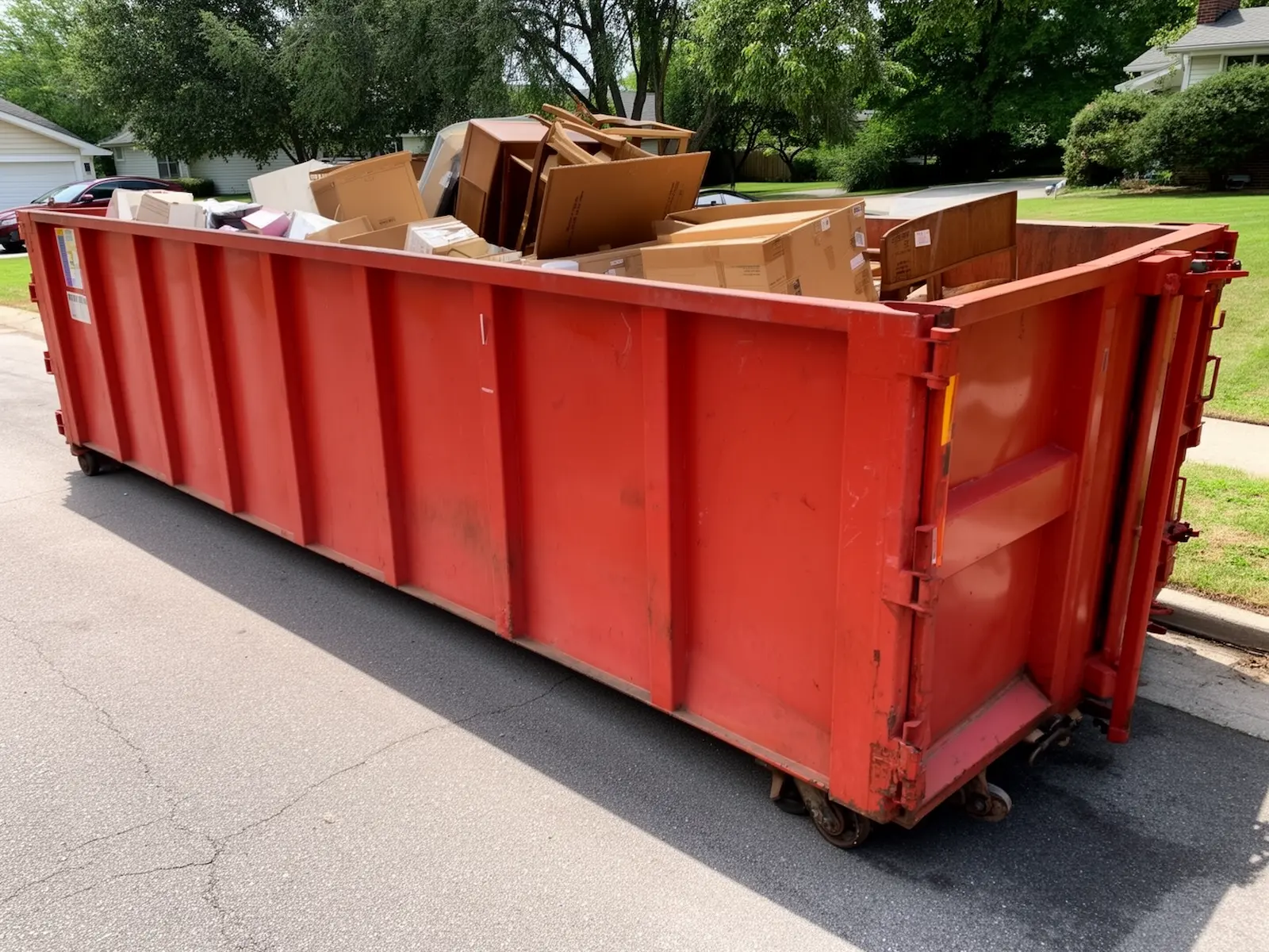 Roll-off dumpster from Stone Harbor Dumpster Rental & Hauling in Gulfport, MS